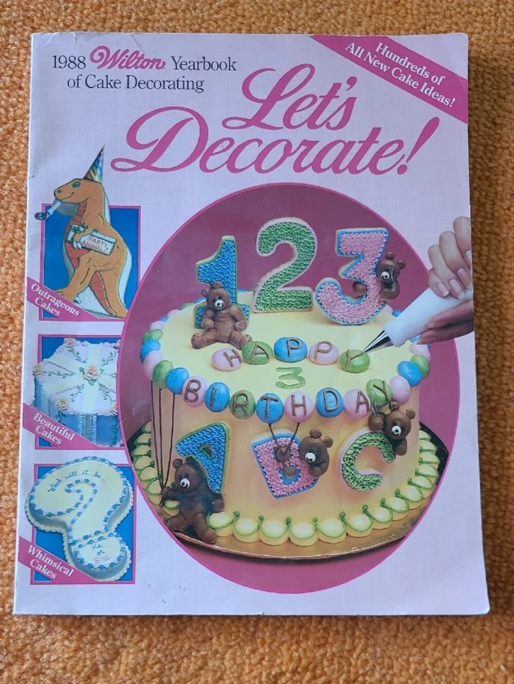 Wilton Yearbook Cake Decorating Collection -6 Books